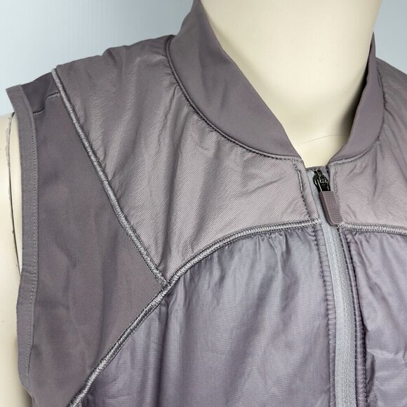LULULEMON Polar Pace Run Purple Pink Silver Vest Size 4 XS - Picture 10 of 16